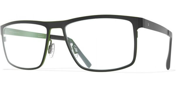 Dioptrické brýle Blackfin model 1001, barva obruby černá zelená mat, stranice černá zelená mat, kód barevné varianty 1024. 