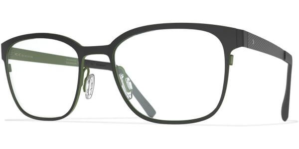 Dioptrické brýle Blackfin model 1003, barva obruby černá zelená mat, stranice šedá zelená mat, kód barevné varianty 1024. 
