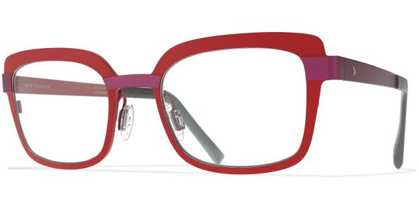 Dioptrické brýle Blackfin model 1008, barva obruby červená mat, stranice červená mat, kód barevné varianty 1541. 