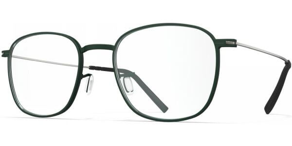 Dioptrické brýle Blackfin model 1038, barva obruby zelená mat, stranice stříbrná mat, kód barevné varianty 1707. 