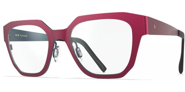 Dioptrické brýle Blackfin model 1051, barva obruby růžová modrá mat, stranice růžová modrá mat, kód barevné varianty 1667. 
