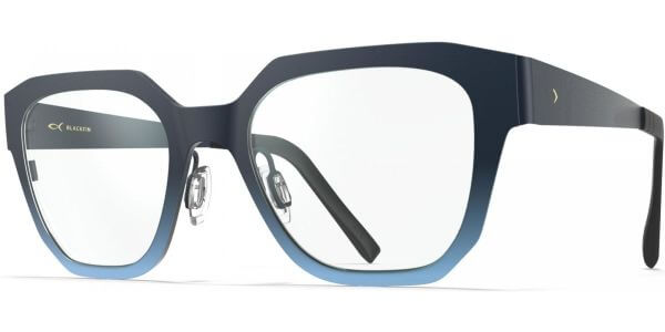 Dioptrické brýle Blackfin model 1051, barva obruby modrá mat, stranice modrá mat, kód barevné varianty 1668. 
