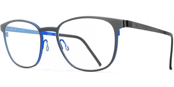 Dioptrické brýle Blackfin model 773, barva obruby šedá modrá mat, stranice šedá modrá mat, kód barevné varianty 956. 