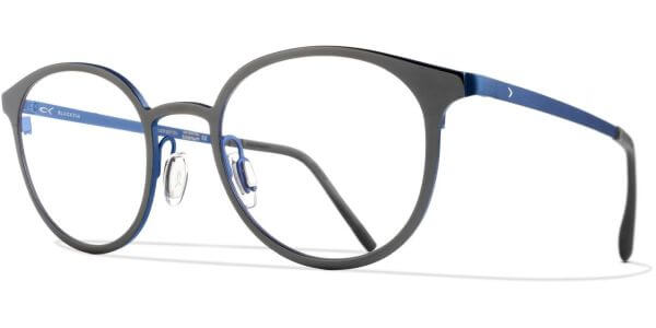 Dioptrické brýle Blackfin model 901, barva obruby černá modrá lesk, stranice černá modrá mat, kód barevné varianty 1374. 