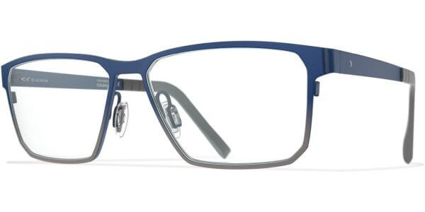 Dioptrické brýle Blackfin model 991, barva obruby modrá šedá mat, stranice modrá mat, kód barevné varianty 1426. 