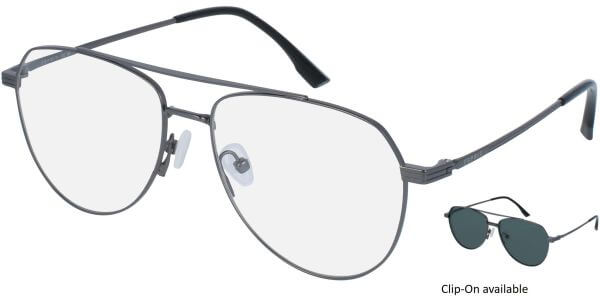 Dioptrické brýle Esprit model 17139, barva obruby šedá lesk, stranice šedá lesk, kód barevné varianty 505. 