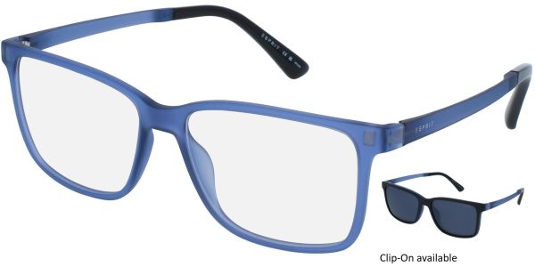 Dioptrické brýle Esprit model 17140, barva obruby modrá mat, stranice modrá mat, kód barevné varianty 507. 