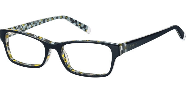 Dioptrické brýle Esprit model 17415, barva obruby černá lesk, stranice černá lesk, kód barevné varianty 538. 