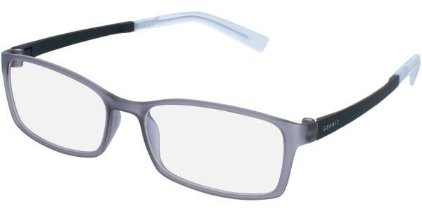 Dioptrické brýle Esprit model 17422, barva obruby šedá mat, stranice černá mat, kód barevné varianty 505. 