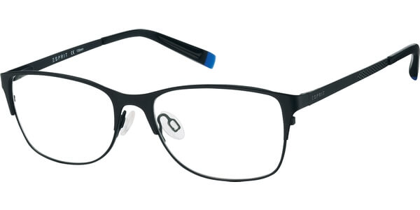 Dioptrické brýle Esprit model 17436, barva obruby černá mat, stranice černá mat, kód barevné varianty 538. 