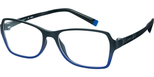 Dioptrické brýle Esprit model 17466, barva obruby černá modrá mat, stranice černá mat, kód barevné varianty 543. 