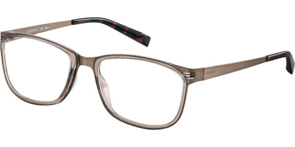 Dioptrické brýle Esprit model 17493, barva obruby hnědá lesk, stranice hnědá mat, kód barevné varianty 535. 