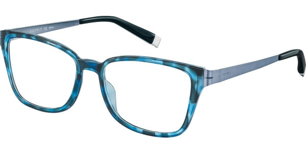 Dioptrické brýle Esprit model 17494, barva obruby modrá lesk, stranice modrá mat, kód barevné varianty 543. 