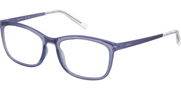 Dioptrické brýle Esprit model 17502, barva obruby fialová mat, stranice fialová mat, kód barevné varianty 533. 