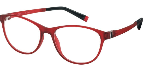 Dioptrické brýle Esprit model 17503, barva obruby červená mat, stranice červená černá mat, kód barevné varianty 531. 
