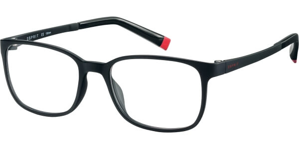Dioptrické brýle Esprit model 17514, barva obruby černá mat, stranice černá mat, kód barevné varianty 538. 