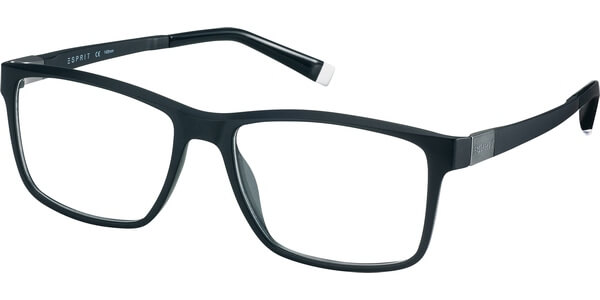 Dioptrické brýle Esprit model 17524, barva obruby černá mat, stranice černá mat, kód barevné varianty 538. 