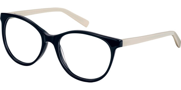 Dioptrické brýle Esprit model 17530, barva obruby černá lesk, stranice béžová lesk, kód barevné varianty 538. 
