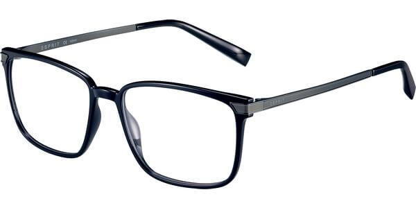 Dioptrické brýle Esprit model 17550, barva obruby černá lesk, stranice stříbrná mat, kód barevné varianty 538. 