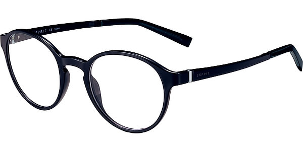 Dioptrické brýle Esprit model 17558, barva obruby černá mat, stranice černá lesk, kód barevné varianty 538. 