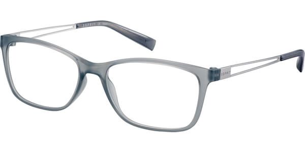 Dioptrické brýle Esprit model 17562, barva obruby šedá čirá mat, stranice stříbrná lesk, kód barevné varianty 505. 