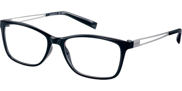 Dioptrické brýle Esprit model 17562, barva obruby černá lesk, stranice stříbrná lesk, kód barevné varianty 538. 