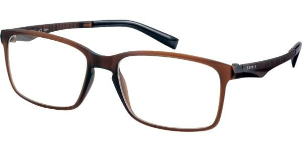 Dioptrické brýle Esprit model 17565, barva obruby hnědá mat, stranice hnědá mat, kód barevné varianty 535. 