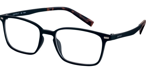 Dioptrické brýle Esprit model 17572, barva obruby černá mat, stranice černá hnědá mat, kód barevné varianty 538. 
