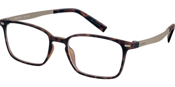 Dioptrické brýle Esprit model 17572, barva obruby hnědá mat, stranice šedá mat, kód barevné varianty 545. 