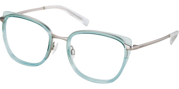 Dioptrické brýle Esprit model 17577, barva obruby zelená čirá lesk, stranice šedá lesk, kód barevné varianty 547. 
