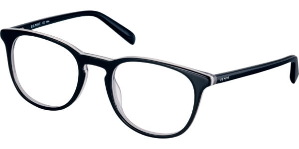 Dioptrické brýle Esprit model 17579, barva obruby černá lesk, stranice černá lesk, kód barevné varianty 538. 