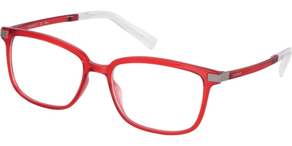 Dioptrické brýle Esprit model 17583, barva obruby červená lesk, stranice červená lesk, kód barevné varianty 531. 