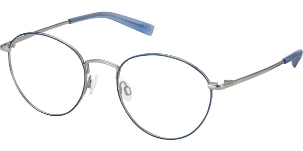 Dioptrické brýle Esprit model 17587, barva obruby modrá stříbrná lesk, stranice stříbrná lesk, kód barevné varianty 543. 