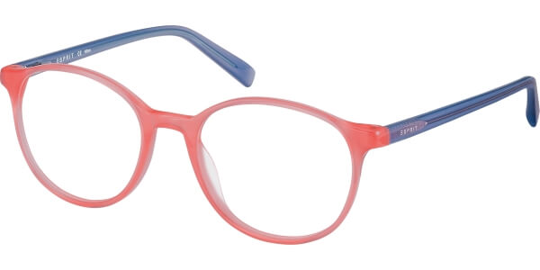Dioptrické brýle Esprit model 17588, barva obruby růžová lesk, stranice modrá lesk, kód barevné varianty 515. 