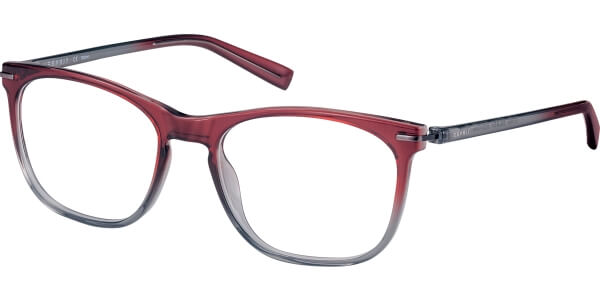 Dioptrické brýle Esprit model 17591, barva obruby červená šedá lesk, stranice šedá lesk, kód barevné varianty 531. 