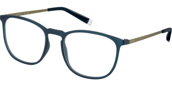 Dioptrické brýle Esprit model 33400, barva obruby modrá mat, stranice šedá mat, kód barevné varianty 543. 