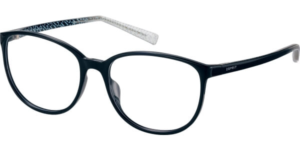 Dioptrické brýle Esprit model 33409, barva obruby černá lesk, stranice černá lesk, kód barevné varianty 538. 