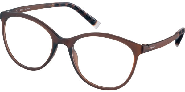 Dioptrické brýle Esprit model 33423, barva obruby hnědá mat, stranice hnědá mat, kód barevné varianty 535. 