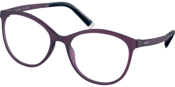 Dioptrické brýle Esprit model 33423, barva obruby fialová mat, stranice fialová mat, kód barevné varianty 577. 