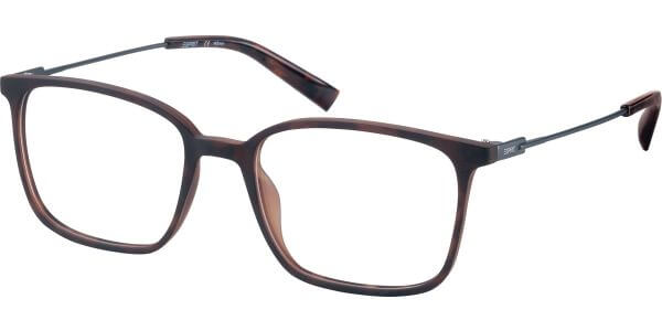 Dioptrické brýle Esprit model 33429, barva obruby hnědá mat, stranice šedá mat, kód barevné varianty 545. 