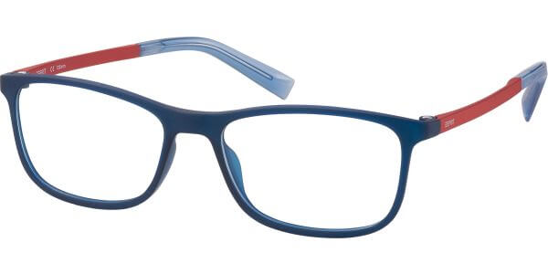 Dioptrické brýle Esprit model 33431, barva obruby modrá mat, stranice červená mat, kód barevné varianty 543. 