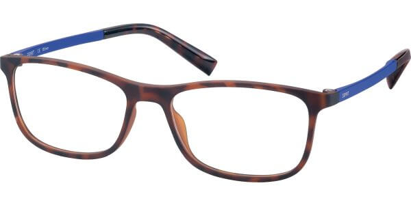Dioptrické brýle Esprit model 33431, barva obruby hnědá mat, stranice modrá mat, kód barevné varianty 545. 