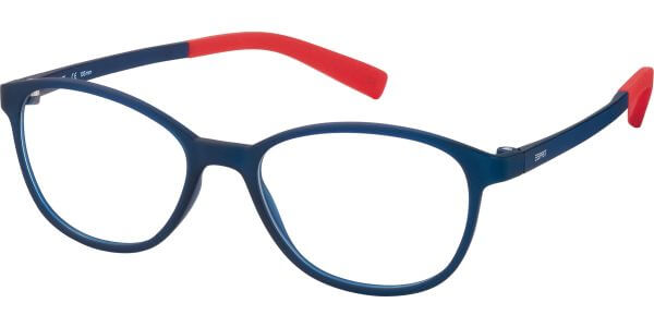 Dioptrické brýle Esprit model 33433, barva obruby modrá mat, stranice modrá červená mat, kód barevné varianty 543. 