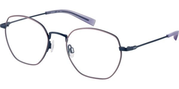 Dioptrické brýle Esprit model 33438, barva obruby růžová modrá mat, stranice modrá mat, kód barevné varianty 534. 