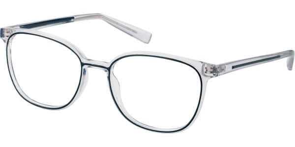 Dioptrické brýle Esprit model 33441, barva obruby čirá černá lesk, stranice čirá černá lesk, kód barevné varianty 505. 