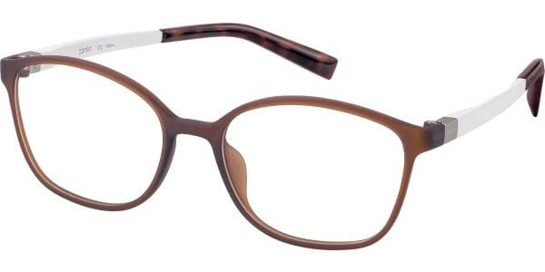 Dioptrické brýle Esprit model 33444, barva obruby hnědá mat, stranice bílá mat, kód barevné varianty 535. 