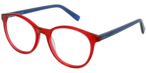 Dioptrické brýle Esprit model 33447, barva obruby červená lesk, stranice modrá lesk, kód barevné varianty 515. 