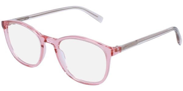 Dioptrické brýle Esprit model 33458, barva obruby růžová čirá lesk, stranice čirá lesk, kód barevné varianty 515. 