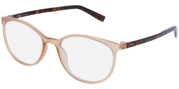 Dioptrické brýle Esprit model 33460, barva obruby béžová čirá lesk, stranice hnědá lesk, kód barevné varianty 535. 