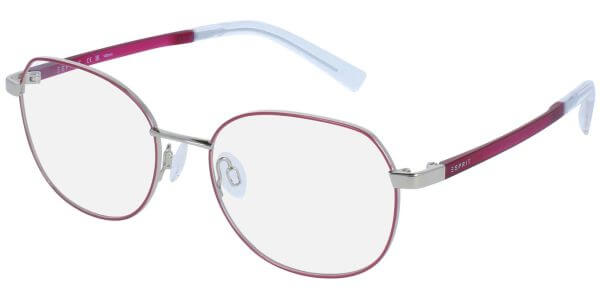 Dioptrické brýle Esprit model 33469, barva obruby růžová stříbrná lesk, stranice růžová mat, kód barevné varianty 577. 